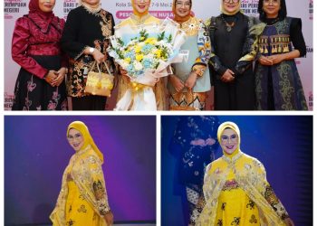 Hj Nurlena: Perempuan Harus Berperan di Pembangunan. Hadir di Ladies Program, Tampil  Fashion Show