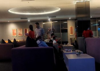 Lawan China Gembira, Bertemu Jepang Meradang. Serunya Nobar di Platinum Hotel Balikpapan