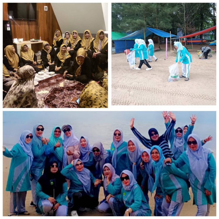 MTW BIC, Doakan Walikota-Istri Mabrur. Masa Akhir Pengurus, Diisi Family Gathering dan Bersih Pantai