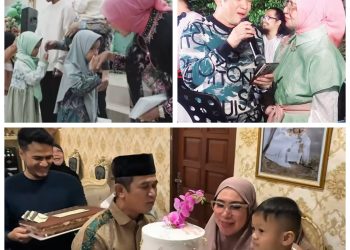 Surprise, Ucapan Datang Penuh Kasih Sayang. Hj Nurlena Ultah, Walikota Romantis dan Santuni Dhuafa