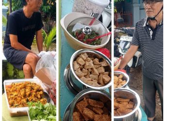 Ayam Woku, Ketua RT Ajak Warganya Bersatu. Hujan, Kerja Bhakti Dijadikan Ajang Silaturahmi