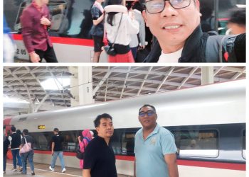 Sensasi Naik Kereta Whoosh, Whusss Nggak Telat!