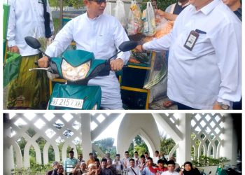 Baznas Kaltim Serahkan 20 Motor Sayur . Walikota Jadi ‘Tukang Sayur’ dan Bagi 1.000 Makan Gratis