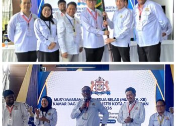 Terpilih Aklamasi, Noval Punya 4 Misi. Pengusaha Luar Masuk Balikpapan Wajib Gandeng Kadin