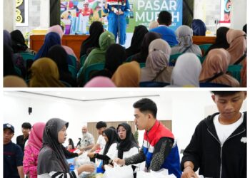 PPN Kilang Balikpapan Bantu Warga Pra-Sejahtera. Melalui Pasar Murah Sembako 2.250 Paket