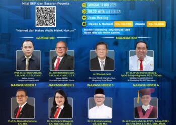 Sengketa Medis Bayangi Paramedis. Dibahas di Webinar, Hadirkan 4 Narasumber