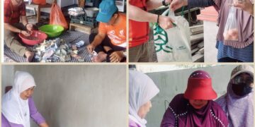 Sedekah Berseri & Jimat, Warga Pakai QRIS. ‘Tim Jemput Sedekah’ Dapat Telur dan Lunch