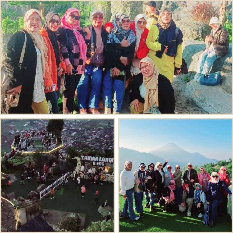 Tour IWSSB Nikmati Spot Wisata Taman Langit. Indah: Pikiran Fresh dan Merajut Persaudaraan