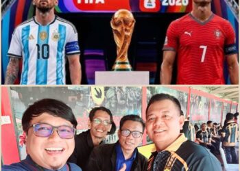 Proyeksi Patriotik, Sebut Indonesia Juara. Kapolda: Final Ideal World Cup Argentina vs Portugal