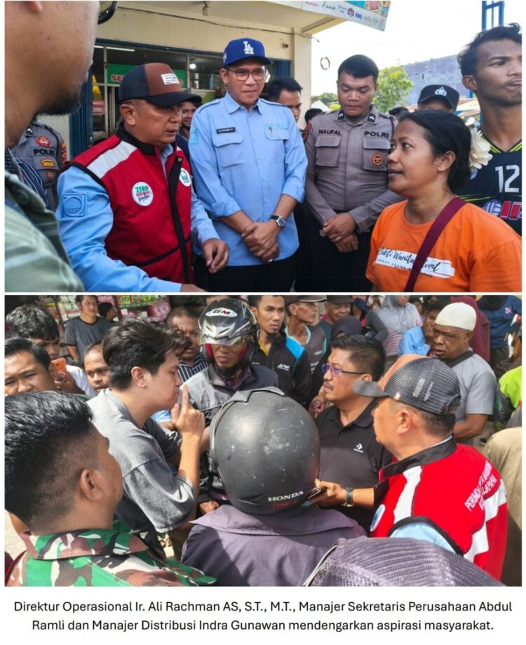 Direksi PTMB Turun Tangan Percepat Gangguan BDS dan Manunggal. Normalisasi Perlu Waktu