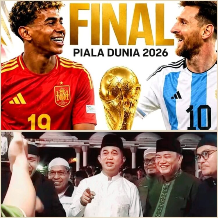 Ada Sahur Sunah, Walikota Sedekah 800 Nasi Kuning. Final, Jagokan Spanyol tapi Support Fans Argentina