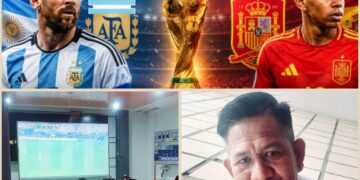 Messi Effect, Wanita Nobar di Terminal BA. Air Jahe, Suguhan Final Argentina vs Spanyol