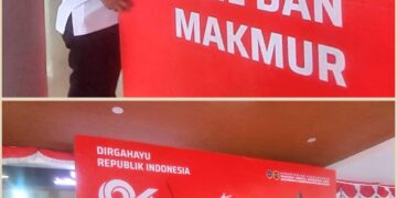 Elemen Nusantara Jadi Dekorasi Kantor BPTD Kaltim. Sambut HUT ke-81 Republik Indonesia