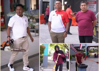 Cinta NKRI Lewat Kerja Bakti (Spirit Pegawai BPTD Kaltim Ingin ‘MBG’)