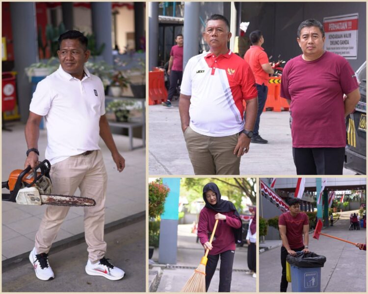 Cinta NKRI Lewat Kerja Bakti (Spirit Pegawai BPTD Kaltim Ingin ‘MBG’)