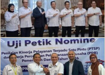 Balikpapan 6 Besar PTSP dari 98 Kota. Walikota Minta Jangan Diperlambat, Kadin Fokus Investasi