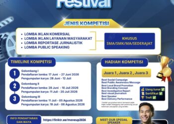 Daftar Gratis, Ikuti Festival Move Uper 2026. Hadirkan Komedi Nasional SUCI 2016, Ardit Erwandha