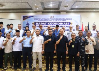 Rakor TIMPORA Sinergi Pengawasan Lintas-Instansi. Kakanim: Kolaborasi di Paser, Deteksi Dini Pelanggaran