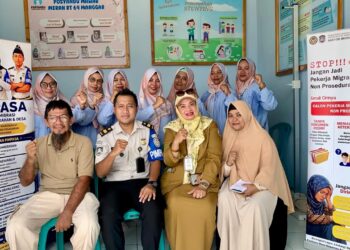 Pimpasa Edukasi Kader Pos Yandu Manggar. Cegah TPPO dan PMI Nonprosedural